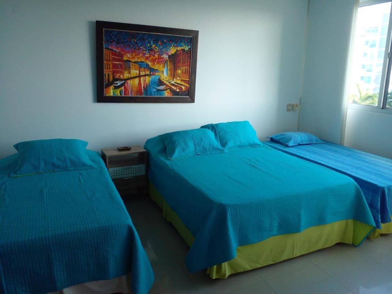 2mv-5g De 2 Alc Vista Al Mar Con A A Piscina Y Wifi Apartamento Cartagena