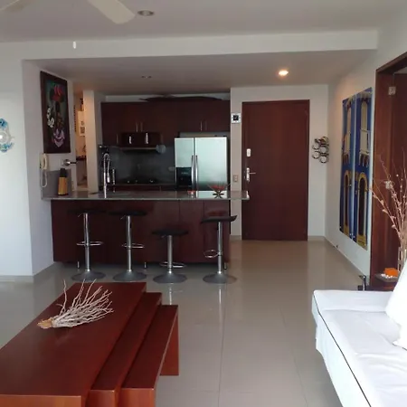 2mv-5g De 2 Alc Vista Al Mar Con A A Piscina Y Wifi * Cartagena