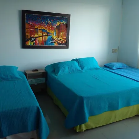 2mv-5g De 2 Alc Vista Al Mar Con A A Piscina Y Wifi Apartamento Cartagena