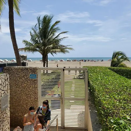 Apartment 2mv-5g De 2 Alc Vista Al Mar Con A A Piscina Y Wifi *